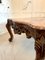 Antique French Carved Walnut Coffee Table 12