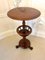 Antique Victorian Mahogany Circular Lamp Table, Image 8
