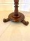 Antique Victorian Mahogany Circular Lamp Table 7