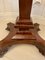 Antique Mahogany Fold Over Tea Table 3