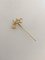 Gilded Brass Bicycle Pin Needle by Georg Jensen 2