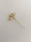 Gilded Brass Bicycle Pin Needle by Georg Jensen, Image 2