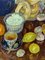 Maya Kopitzeva, Tea Time, 1994, óleo sobre lienzo, enmarcado, Imagen 8
