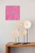 Mel Prest, Rosy Winds, 2021, acrilico e vernice fluorescente su pannello in legno, Immagine 2