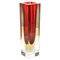 Small Red Hand-Crafted Murano Glass Vase by Flavio Poli, Italy, 1960 1