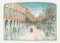 Rolf Rafflewski, Paris - Place Des Vosges I, 1975, Litografia su Arches Paper, Immagine 1