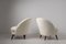 Scandinavian Mid-Century Modern White Sheepskin Lounge Chairs by Arne Norell, Set of 2 9