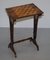 Regency Nest of Hardwood Tables with Chess Board Top from Gillows, Set of 3 5