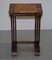 Regency Nest of Hardwood Tables with Chess Board Top from Gillows, Set of 3 3