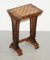 Regency Nest of Hardwood Tables with Chess Board Top from Gillows, Set of 3 2