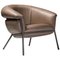 Grasso Armchair, Brown by Stephen Burks for BD Barcelona, Image 1