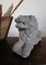 Estatua de jardín vintage en forma de león de hormigón, Imagen 4