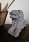 Vintage Concrete Lion Garden Statue 4