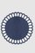 Zurbano Navy Linen Placemat from Los Encajeros, Image 1