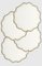 Tovaglietta VALVER in lino ricamato bianco/beige di Los Encajeros, Immagine 2