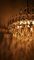 Large Mid-Century Brass and Crystal Glass Ceiling Lamp from Palwa, Image 7