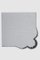 Servilleta VALVER de lino bordado en gris de Los Encajeros, Imagen 1