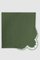Servilleta VALVER Riffle de lino bordado en verde de Los Encajeros, Imagen 1