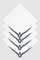 Servilleta OLIMPIA de lino bordado en gris oscuro de Los Encajeros, Imagen 2
