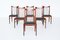 Rosewood Model 422 Dining Chairs by Arne Vodder for Sibast Denmark, 1960s, Set of 6 6