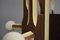 Column Garderobenständer aus Holz im Stil von Carlo de Carli, 1965 7