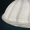 Lámpara colgante Swirl de cristal de Murano, años 80, Imagen 6