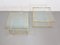 Regency Coffee or Side Tables in Brass & Acrylic Glass, Italy, 1970s, Set of 2, Image 6