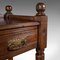Large Victorian English Walnut Serving Sideboard, 1870s 9