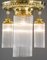 Historistic Ceiling Lamp with Glass Rods, Vienna, 1890s 2