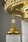 Historistic Ceiling Lamp with Glass Rods, Vienna, 1890s 8