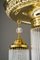 Lampada da soffitto storica con aste in vetro, Vienna, fine XIX secolo, Immagine 8