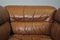 Cognac Leather Armchairs from B. L. Arredamenti, 1970s, Set of 4, Image 12