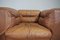 Cognac Leather Armchairs from B. L. Arredamenti, 1970s, Set of 4, Image 17