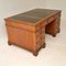 Leather Top Pedestal Desk 7