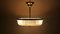 Crystal & Brass Ceiling Lamp from Orrefors, Image 5