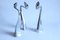 Aluminum Arclumis Swan Candlesticks by Matthew Hilton for SCP England, 1987, Set of 3 7