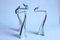 Aluminum Arclumis Swan Candlesticks by Matthew Hilton for SCP England, 1987, Set of 3 5