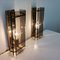 Smoked Glass Wall Sconces, 1990s, Set of 2 3