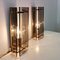 Smoked Glass Wall Sconces, 1990s, Set of 2 5