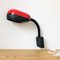 Modernist Russian Red Metal and Acrylic Gooseneck Wall Lamp, 1990s, Image 2