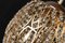 Bronze Satin Finish Medium Steel & Crystal Egg Arabesque Pendant from VGnewtrend, Image 4