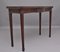 Early 20th Century Mahogany Serpentine Console Table, Image 8