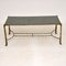 French Brass Coffee Table, 1950s, Image 2