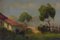 Tucci, Landscape, Oil on Canvas, Framed 2