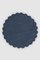 Posavasos Zurbano de lino azul marino de Los Encajeros. Juego de 4, Imagen 2