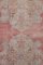 Turkish Hand-Knotted Red Pastel Stair Runner Rug 5