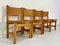 Kotka Safari Dining Chairs in Leather and Solid Pinewood by Tomas Jelinek for Ikea, 1970s, Set of 4 19