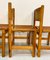 Sedie da pranzo Kotka in pelle e legno di pino massiccio di Tomas Jelinek per Ikea, anni '70, set di 4, Immagine 9
