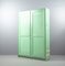 Large Green Industrial Cabinet, 1950s, Image 11