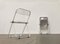 Italian Space Age Plia Folding Chairs by Giancarlo Piretti for Castelli, Set of 4 32